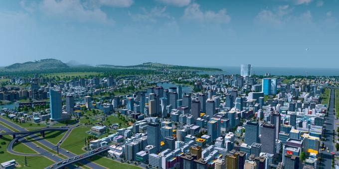 La plupart des simulateurs urbains sur le PC: Villes: Skylines