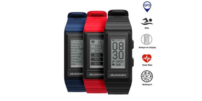 Makibes G03S GPS Multisports Wristband