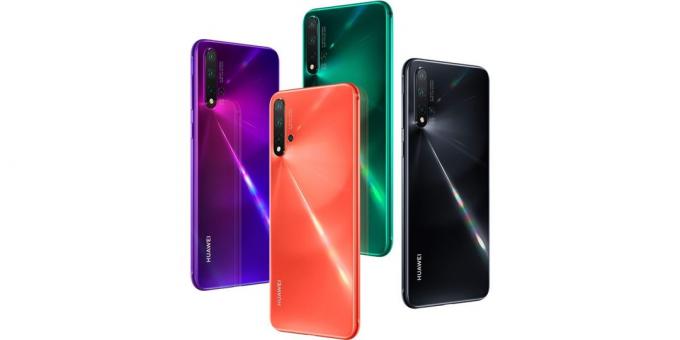 couleur Huawei Nova 5 et 5 Pro