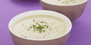 10 soupe de crème avec un goût crémeux délicat