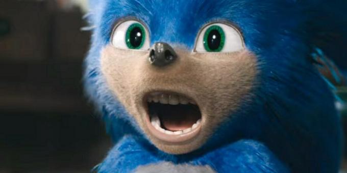Tiré de la première bande-annonce du film "Sonic in the Movie"