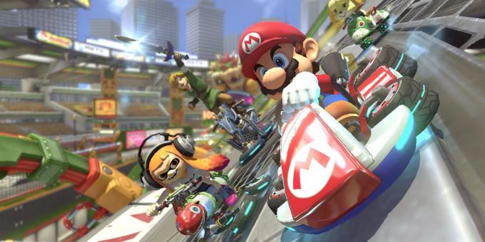 Jeux sur la Nintendo Switch: Mario Kart 8 Deluxe