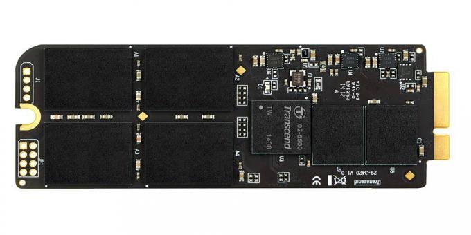 SSD Quel est le meilleur: conduire Transcend JetDrive 725 format propriétaire pour MacBook Pro 15