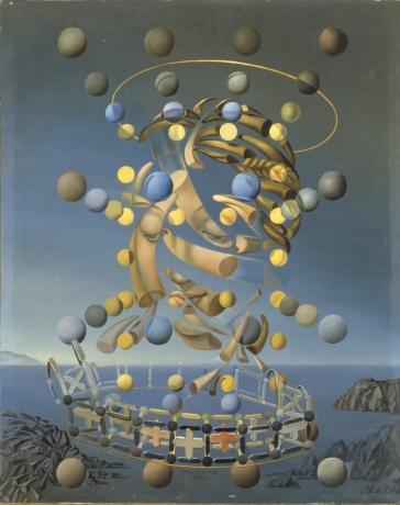 "La vitesse maximale du Raphael Madonna." Salvador Dali