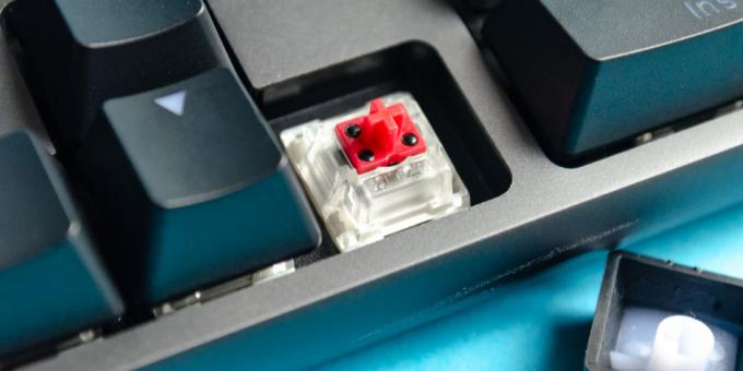 Clavier Xiaomi Gaming Keyboard: design boutons
