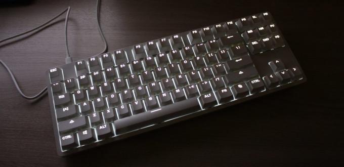 Xiaomi Mi clavier: touches rétroéclairées et symboles