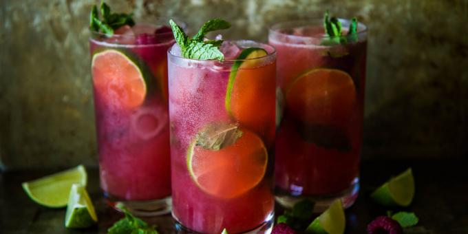 mojito framboise