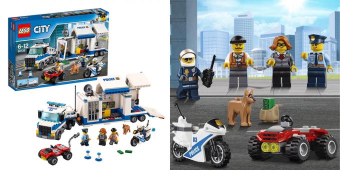 Centre de commande mobile de la police Lego City