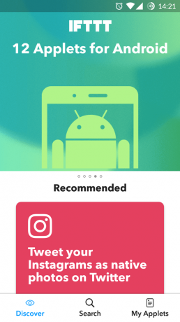 IFTTT pour Android