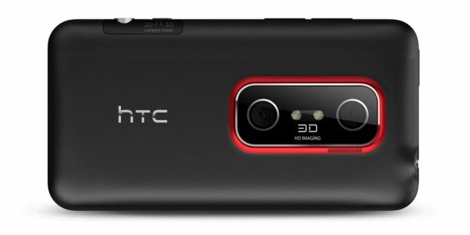HTC Evo 3D a deux caméras
