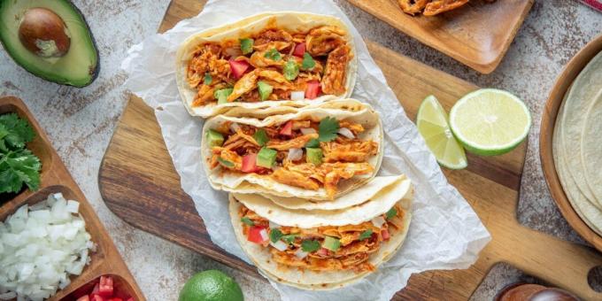 Tacos au poulet