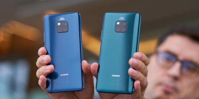 Huawei Maté Maté 20 et 20 Pro: Caméra