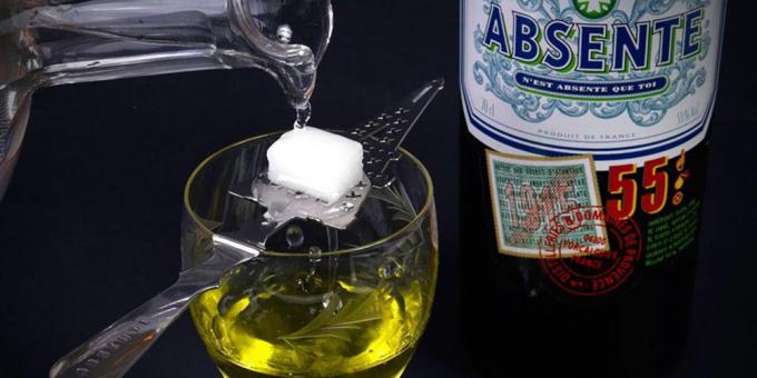 cocktails alcoolisés: absinthe 