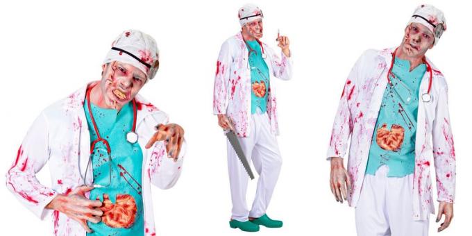 Costume d'Halloween: Zombie Chirurgien