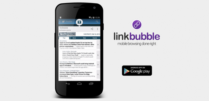 Lien Bubble pour Android