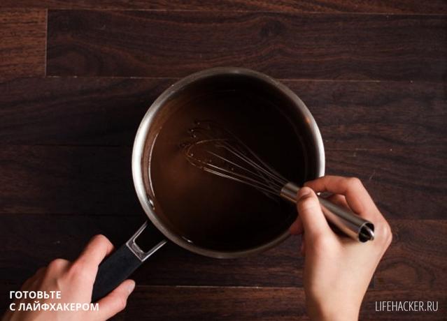 Recette: chocolat chaud parfait - cannelle et ajouter une pincée de sel