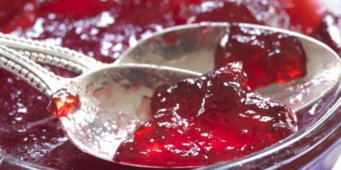 gelée de groseille rouge sans cuisson