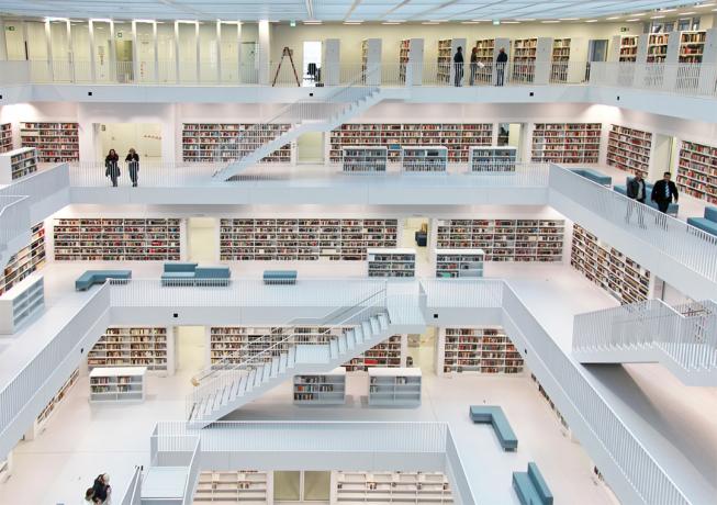 Bibliothèque centrale, Stuttgart