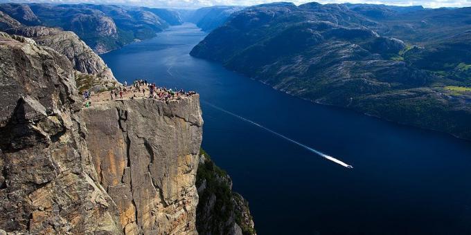 Où aller en Europe, Preikestolen, Norvège