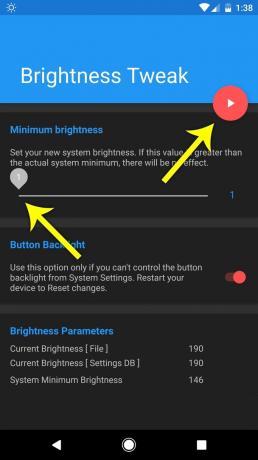 Luminosité Tweak pour Android