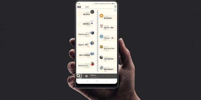 colonne Xiaomi: Liste des stations de radio
