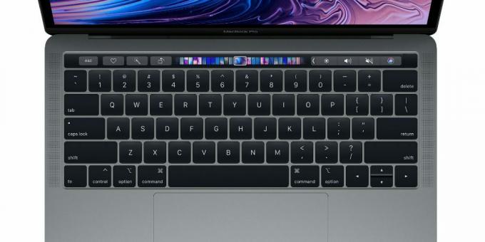 Barre tactile du MacBook Pro 13 ″