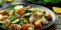 Salade tiède au boeuf et légumes: recette