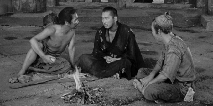 films en noir et blanc: Rashomon