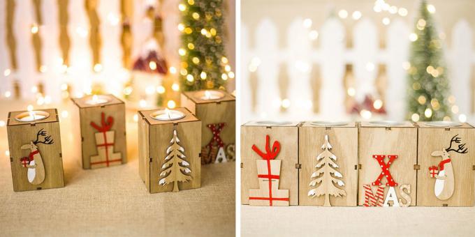 Décorations de Noël avec AliExpress: Chandeliers