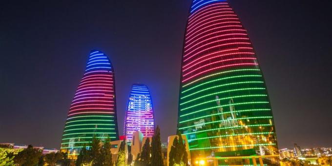 « Flame Towers » en Azerbaïdjan