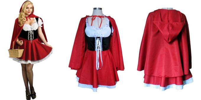 Costumes pour Halloween: chaperon rouge