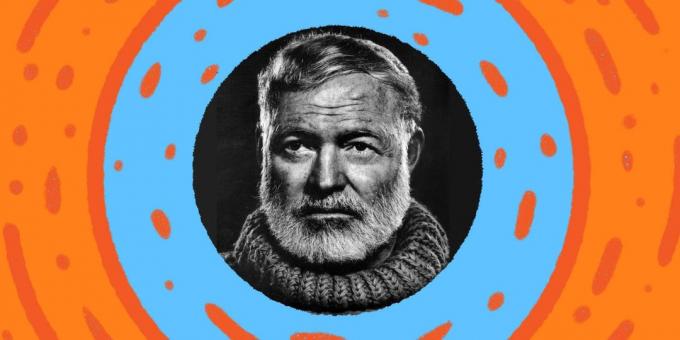 Portrait d'Ernest Hemingway