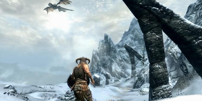 Les meilleurs jeux sur la Xbox 360: The Elder Scrolls V: Skyrim