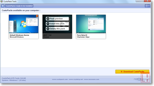 Faire un nouveau design pour Windows est très simple, en utilisant des logiciels libres