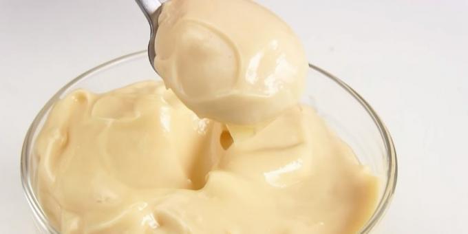 mayonnaise fait maison avec du vinaigre sans moutarde