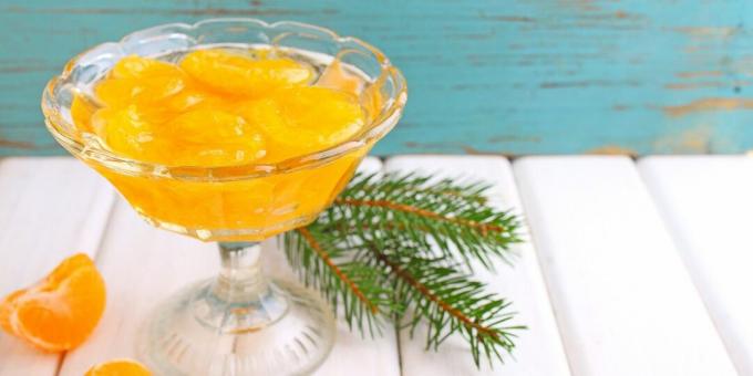 Mandarines au sirop