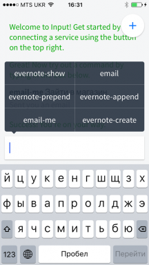 Entrée pour iOS - travail hardcore avec des informations dans Evernote, Slack, Gmail, Dropbox et d'autres services