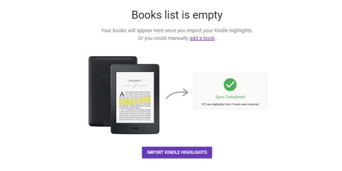 Lire sur le e-book Kindle peut être avec Snippet