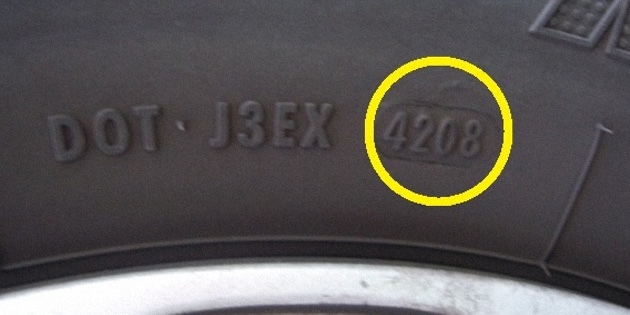 Comment vérifier la date de fabrication de pneus d'hiver
