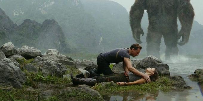 Une scène du film de la jungle "Kong: Skull Island"
