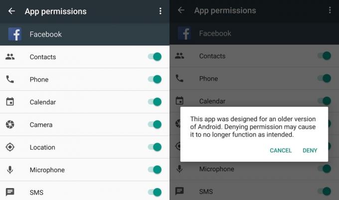 Android 6.0 Marshmallow: nouveau format de permis