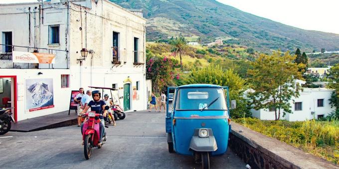 un voyage en Italie: Scooters