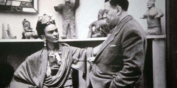 Frida Kahlo et son mari Diego Rivera