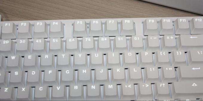 Xiaomi Mi Clavier: Mise en page