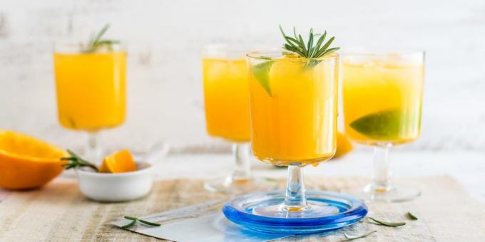 jus Recettes. limonade d'orange