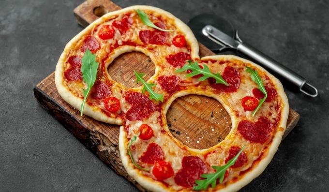 Pizza festive le 8 mars