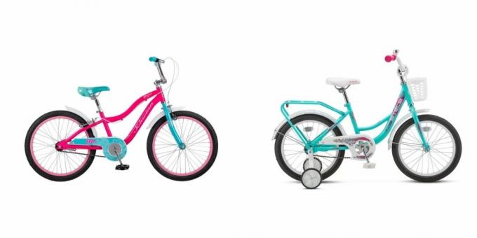 Cadeaux d'anniversaire pour une fille de 7 ans: vélo
