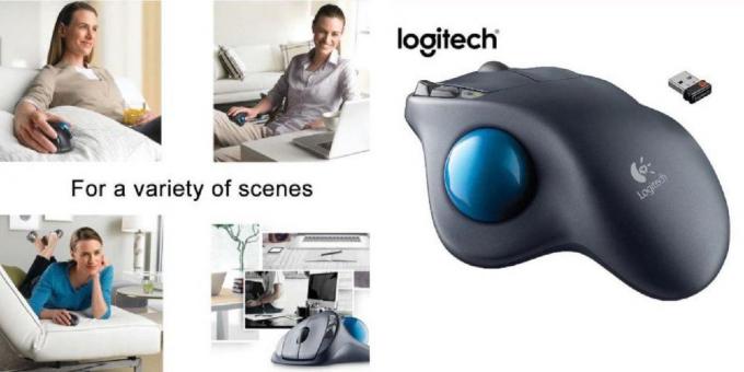 Wireless Trackball Logiteck