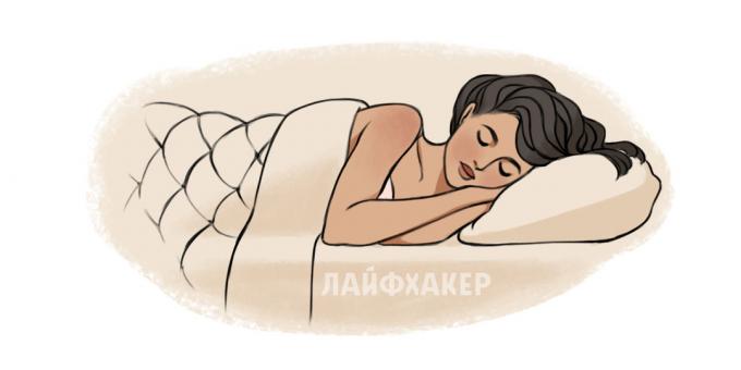 posture de sommeil