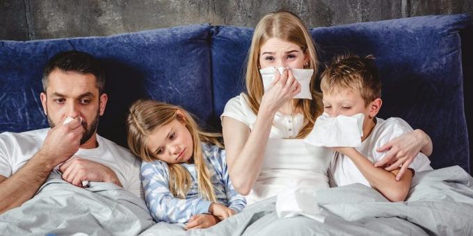 Protection contre le rhume et la grippe